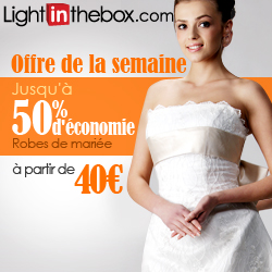 LightInTheBox Robe de Mariée